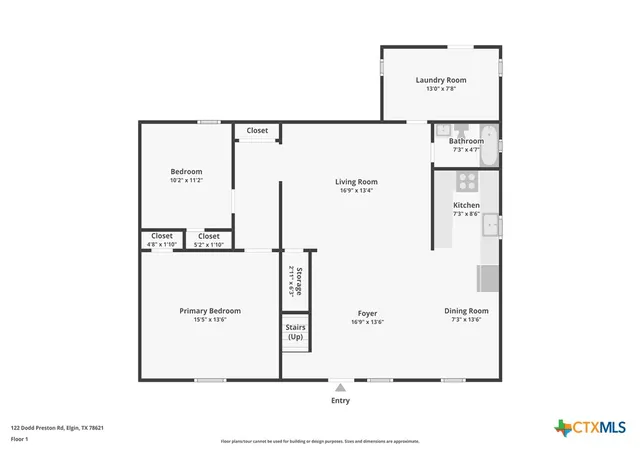 Photo 3 of Single family home for sale at 122 Dodd Preston, Elgin, TX 78621 | MLS# 623122 | Listing updated on 2026-08-20