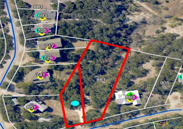 Photo 3 of Land for sale at 861 881 Riviera Dr, Canyon Lake, TX 78133 | MLS# 623101 | Listing updated on 2026-08-21