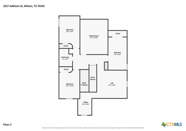 Photo 40 of Single family home for sale at 3327 Addison St, Killeen, TX 76542 | MLS# 623653 | Listing updated on 2026-08-26