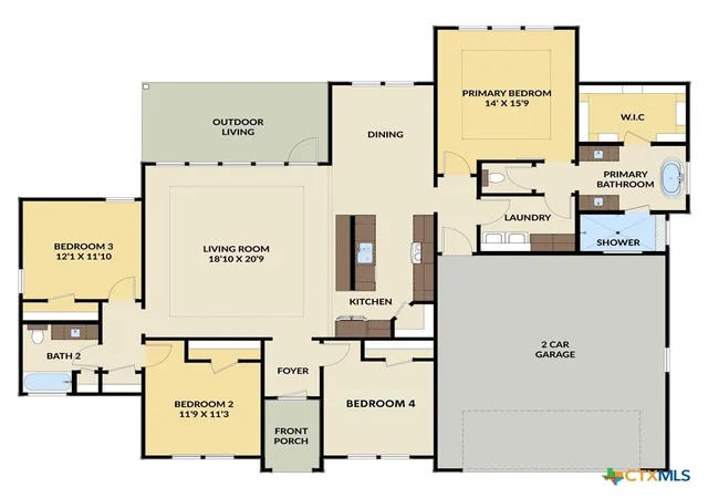 Photo 2 of Single family home for sale at 292 Whitetail Ln, Victoria, TX 77905 | MLS# 624037 | Listing updated on 2026-08-31