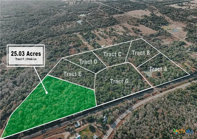 Photo 1 of Land for sale at Tract F Vitek Ln, Inez, TX 77968 | MLS# 624740 | Listing updated on 2026-09-08