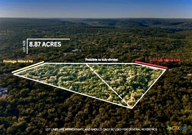 Photo 3 of Land for sale at 2701 Alpine Trl, San Marcos, TX 78666 | MLS# 624783 | Listing updated on 2026-09-11