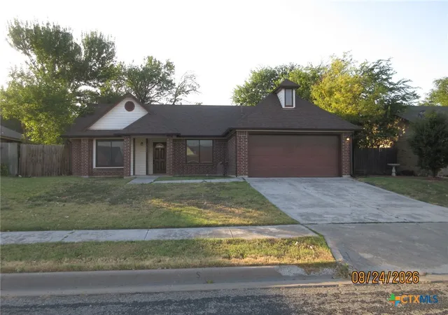 Photo 1 of Single family home for sale at 3211 Spotted Horse Dr, Killeen, TX 76542 | MLS# 624789 | Listing updated on 2026-09-09