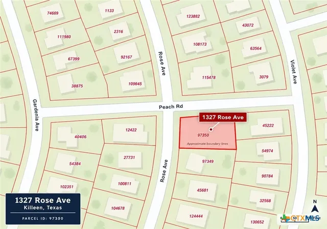 Land for sale at 1327 Rose Ave, Killeen, TX 76543 | MLS# 624798