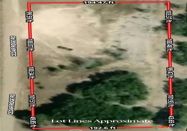 Photo 3 of Land for sale at 0 Cedar Ridge Rd, Gatesville, TX 76528 | MLS# 624803 | Listing updated on 2026-10-02
