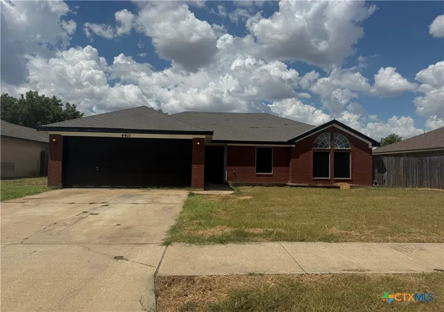 Photo 1 of Single family home for sale at 4411 Lonesome Dove Dr, Killeen, TX 76549 | MLS# 624807 | Listing updated on 2026-09-13