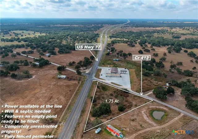 Land for sale at 0 US Hwy 77 S, Yoakum, TX 77995 | MLS# 625195