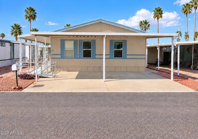 Photo 2 of Manufactured home for sale at 345 S 58th Street #78, Mesa, AZ 85206 | MLS# 6987842 | Listing updated on 2026-09-10