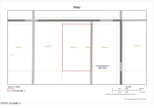 Photo 2 of Land for sale at 29999 W Peak View Rd #15, Wittmann, AZ 85361 | MLS# 6994161 | Listing updated on 2026-09-04