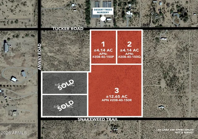 Photo 2 of Land for sale at 20acres N Anway Rd, Marana, AZ 85653 | MLS# 7077515 | Listing updated on 2026-09-09