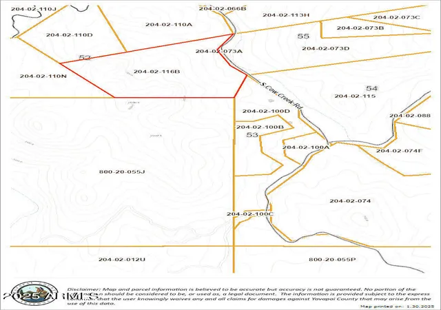 Photo 3 of Land for sale at 00xxx N Cow Crk Rd #52, Morristown, AZ 85342 | MLS# 7077053 | Listing updated on 2026-09-07