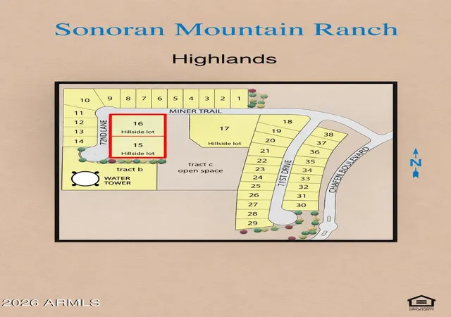 Photo 1 of Land for sale at 29291 N 72nd Lane #15 & 16, Peoria, AZ 85383 | MLS# 7077680 | Listing updated on 2026-09-09