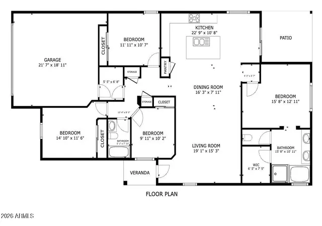 Photo 4 of Single family home for sale at 726 W Jardin Dr, Casa Grande, AZ 85122 | MLS# 7071786 | Listing updated on 2026-09-10