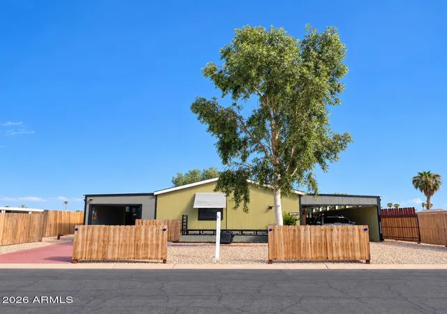 Photo 1 of Manufactured home for sale at 7308 E Juanita Ave, Mesa, AZ 85209 | MLS# 7071298 | Listing updated on 2026-09-07