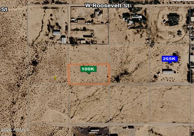 Photo 2 of Land for sale at 34389 W Roosevelt St, Tonopah, AZ 85354 | MLS# 7073019 | Listing updated on 2026-09-09