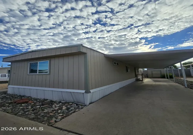 Photo 1 of Manufactured home for sale at 8401 N 67th Avenue #11, Glendale, AZ 85302 | MLS# 7073512 | Listing updated on 2026-09-15