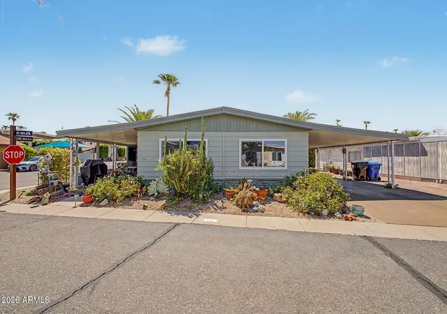 Photo 1 of Manufactured home for sale at 3104 E Broadway Rd #350, Mesa, AZ 85204 | MLS# 7075781 | Listing updated on 2026-09-13