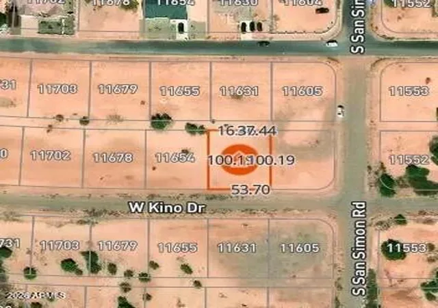 Photo 1 of Land for sale at 11630 W Kino Dr #815, Arizona City, AZ 85123 | MLS# 7076329 | Listing updated on 2026-09-05