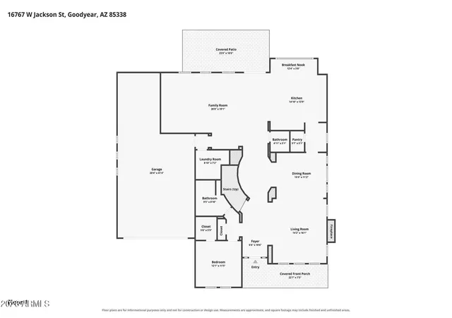 Photo 3 of Single family home for sale at 16767 W Jackson St, Goodyear, AZ 85338 | MLS# 7075136 | Listing updated on 2026-10-09