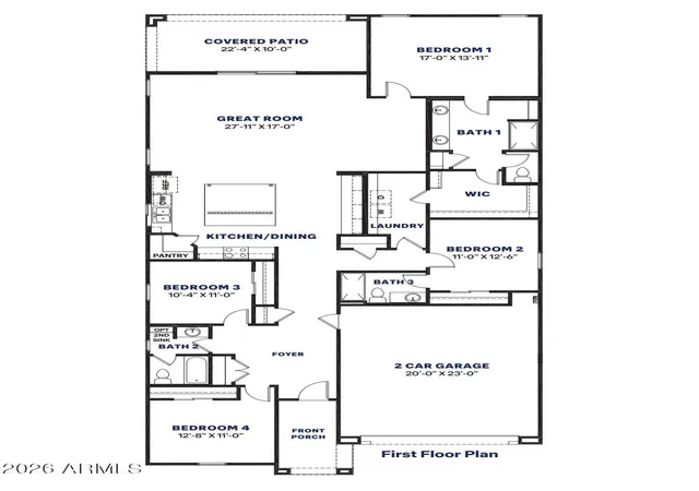Photo 1 of Sale Pending at 17456 W Vista Norte St, Goodyear, AZ 85338 | MLS# 7074296 | Listing updated on 2026-10-25