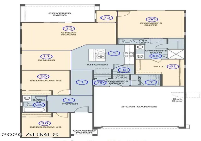 Photo 2 of Single family home for sale at 12402 N 300th Drive, Buckeye, AZ 85396 | MLS# 7074726 | Listing updated on 2026-09-11