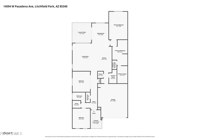 Photo 66 of Single family home for sale at 14594 W Pasadena Ave, Litchfield Park, AZ 85340 | MLS# 7076702 | Listing updated on 2026-09-14