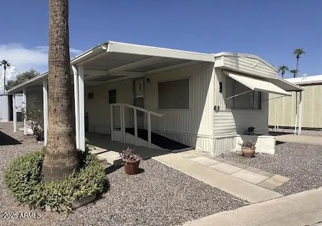 Photo 1 of Manufactured home for sale at 305 S Val Vista Dr #81, Mesa, AZ 85204 | MLS# 7074913 | Listing updated on 2026-09-03