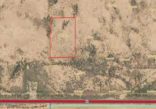 Photo 2 of Land for sale at 0 Aa Hwy 60, Aguila, AZ 85320 | MLS# 7075081 | Listing updated on 2026-09-10