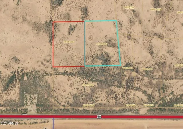 Photo 2 of Land for sale at 0 Aa Hwy 60, Aguila, AZ 85320 | MLS# 7075081 | Listing updated on 2026-09-10