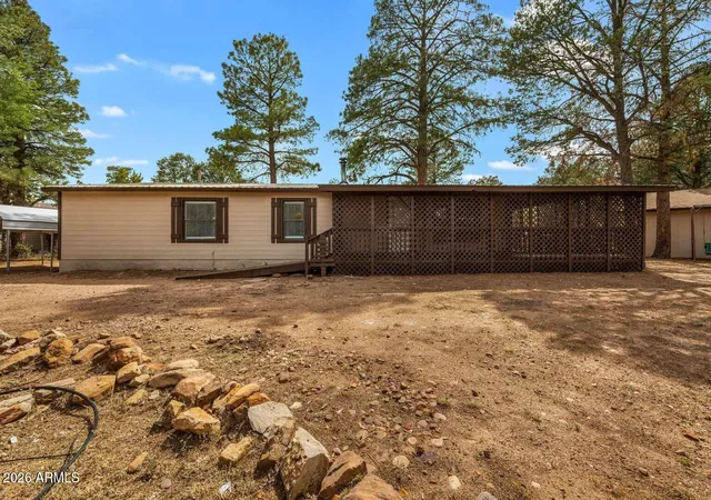 Photo 2 of Manufactured home for sale at 3520 Buckskin Rd, Overgaard, AZ 85933 | MLS# 7075167 | Listing updated on 2026-09-09
