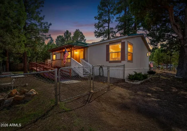 Photo 1 of Manufactured home for sale at 2175 Hashknife Dr, Overgaard, AZ 85933 | MLS# 7077132 | Listing updated on 2026-09-11