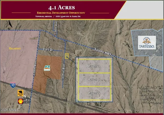Photo 1 of Land for sale at 004 N 331st Avenue, Tonopah, AZ 85354 | MLS# 7075495 | Listing updated on 2026-09-03