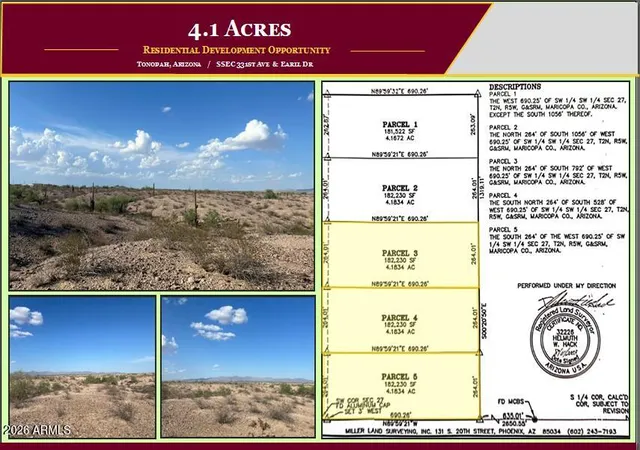Photo 2 of Sale Pending at 005 N 331st Avenue, Tonopah, AZ 85354 | MLS# 7075501 | Listing updated on 2026-09-09