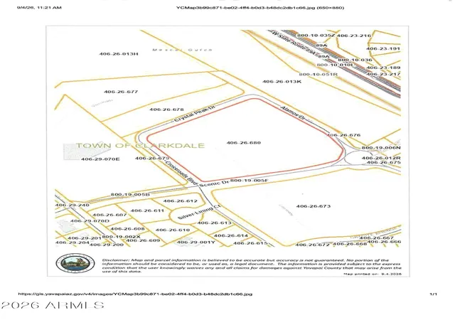 Photo 3 of Land for sale at 00 Alamos Dr #'''-''', Clarkdale, AZ 86324 | MLS# 7075596 | Listing updated on 2026-09-09