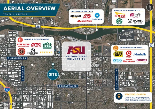 Photo 3 of Land for sale at 1031 S Farmer Ave Lots 7 & #8, Tempe, AZ 85281 | MLS# 7077345 | Listing updated on 2026-09-08