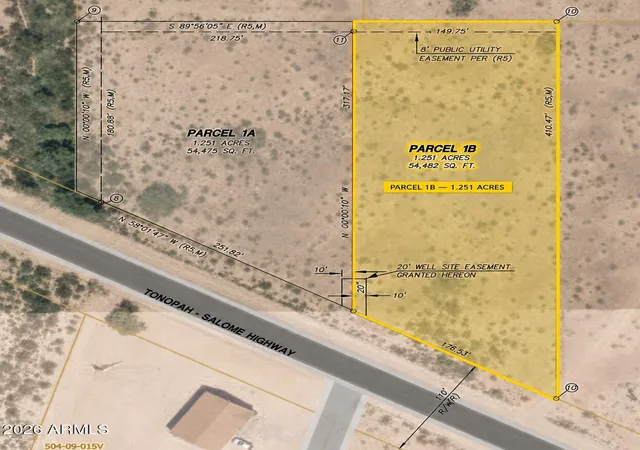 Photo 1 of Land for sale at 335xx W Tonopah Salome Hwy #Parcel 1B, Tonopah, AZ 85354 | MLS# 7075729 | Listing updated on 2026-09-04