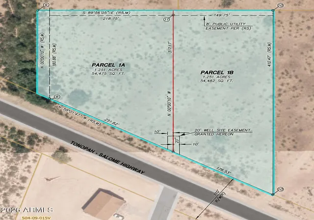 Photo 3 of Land for sale at 335xx W Tonopah Salome Hwy #Parcel 1B, Tonopah, AZ 85354 | MLS# 7075729 | Listing updated on 2026-09-04