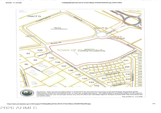 Photo 3 of Land for sale at 0000 Alamos Dr #'-', Clarkdale, AZ 86324 | MLS# 7076113 | Listing updated on 2026-09-09