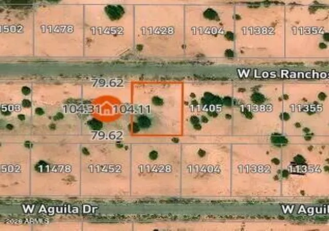 Photo 1 of Land for sale at 11453 W Los Ranchos Dr #1106, Arizona City, AZ 85123 | MLS# 7078395 | Listing updated on 2026-09-10