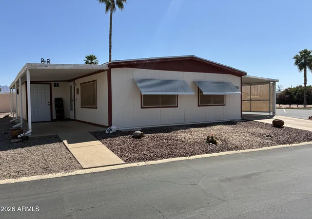 Photo 1 of Manufactured home for sale at 53 N Mountain Rd #LOT 58, Apache Junction, AZ 85120 | MLS# 7076366 | Listing updated on 2026-09-06