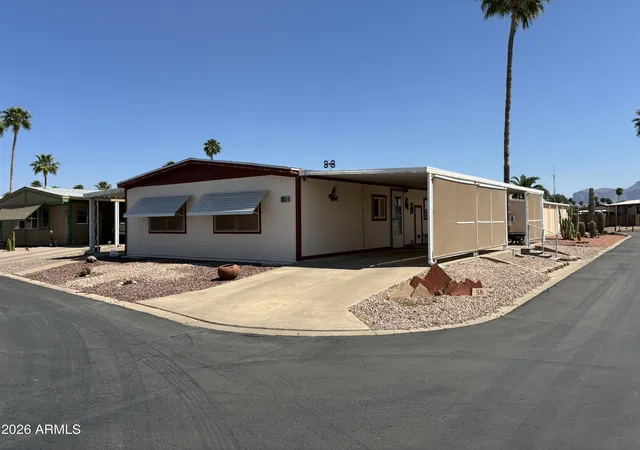 Photo 2 of Manufactured home for sale at 53 N Mountain Rd #LOT 58, Apache Junction, AZ 85120 | MLS# 7076366 | Listing updated on 2026-09-06