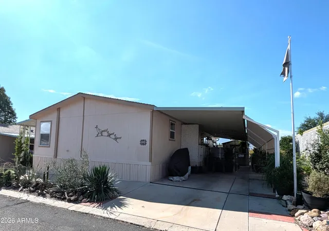 Photo 2 of Manufactured home for sale at 1110 Az 80 #129, Benson, AZ 85602 | MLS# 7076814 | Listing updated on 2026-09-07