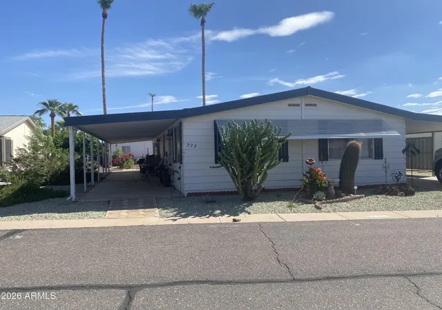 Photo 1 of Manufactured home for sale at 3104 E Broadway Rd #273, Mesa, AZ 85204 | MLS# 7076951 | Listing updated on 2026-09-16