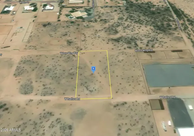 Photo 2 of Land for sale at 25820 W Radford Rd, Wittmann, AZ 85361 | MLS# 7077313 | Listing updated on 2026-09-16