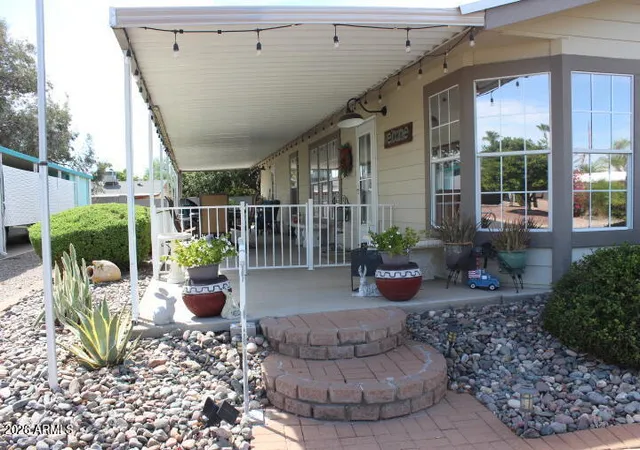 Photo 1 of Manufactured home for sale at 8103 E Southern Ave #329, Mesa, AZ 85209 | MLS# 7077962 | Listing updated on 2026-10-06