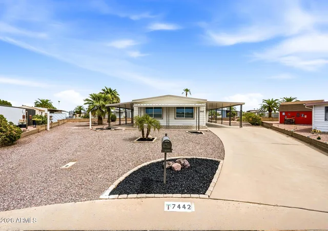 Manufactured home for sale at 7442 E Bosaga Way, Mesa, AZ 85208 | MLS# 7078040