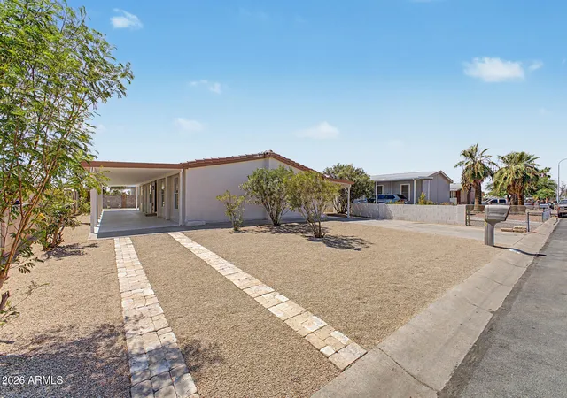 Photo 2 of Manufactured home for sale at 5455 E Alder Ave, Mesa, AZ 85206 | MLS# 7078254 | Listing updated on 2026-09-11