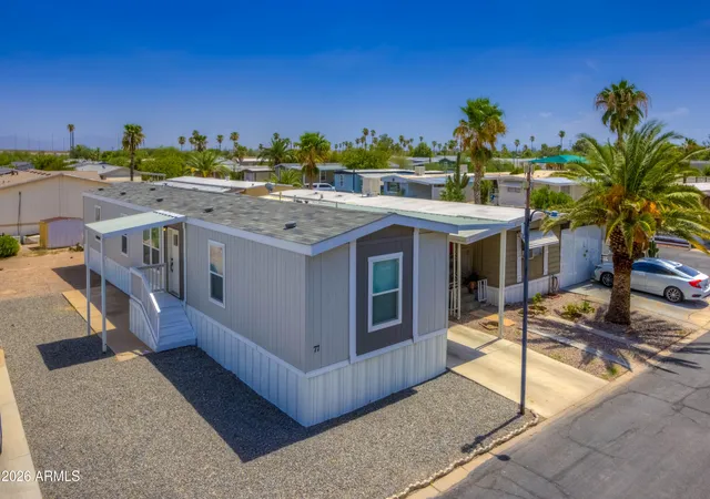 Photo 2 of Manufactured home for sale at 1325 W Silverlake Rd #77, Tucson, AZ 85713 | MLS# 7078656 | Listing updated on 2026-09-11