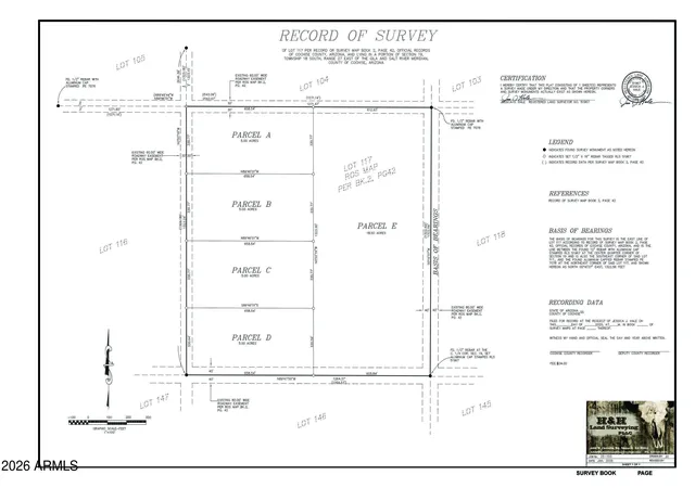 Photo 2 of Land for sale at 5 N Acres Morgan Rd #D, Pearce, AZ 85625 | MLS# 7079271 | Listing updated on 2026-09-11