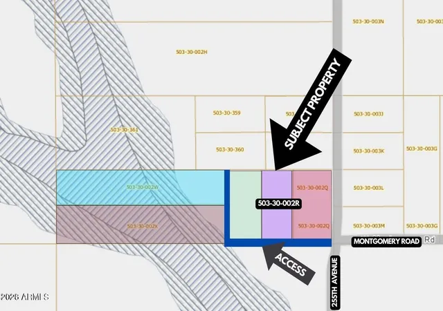 Photo 3 of Land for sale at 25530 W Montgomery Rd #R, Wittmann, AZ 85361 | MLS# 7079319 | Listing updated on 2026-09-11